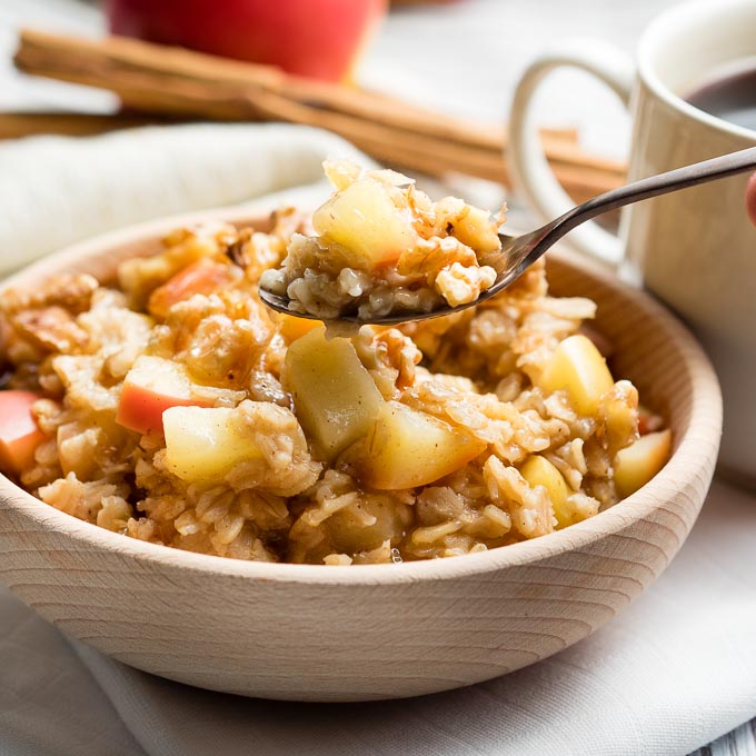 Cinnamon Apple Oats